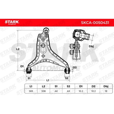 Querlenker Stark SKCA-0050431 SKCA-0050431 - foto 3