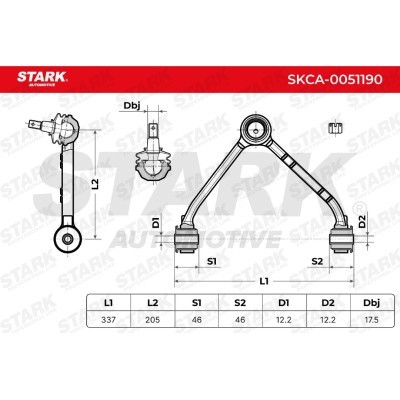 Querlenker Stark SKCA-0051190 SKCA-0051190 - foto 6