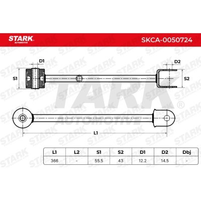 Querlenker Stark SKCA-0050724 SKCA-0050724 - foto 7