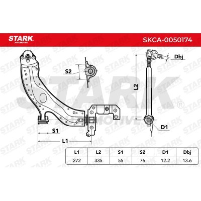 Querlenker Stark SKCA-0050174 SKCA-0050174 - foto 4