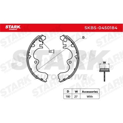 Bremsbeläge Satz Stark SKBS-0450184 SKBS-0450184 - foto 5