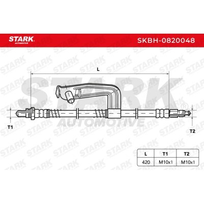 Bremsschlauch Stark SKBH-0820048 SKBH-0820048 - foto 3