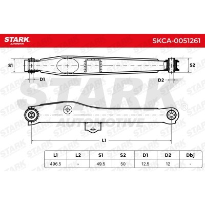 Querlenker Stark SKCA-0051261 SKCA-0051261 - foto 7