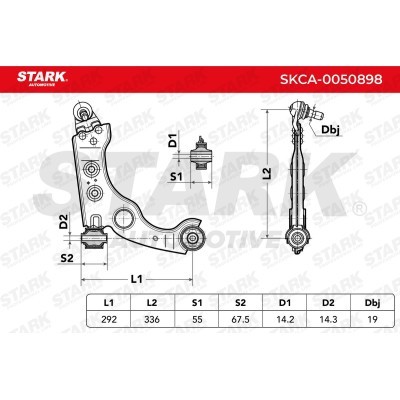 Querlenker Stark SKCA-0050898 SKCA-0050898 - foto 6