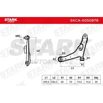 Querlenker Stark SKCA-0050878 SKCA-0050878 - foto 4