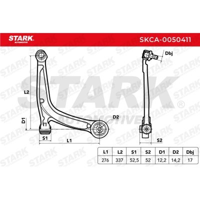 Querlenker Stark SKCA-0050411 SKCA-0050411 - foto 5