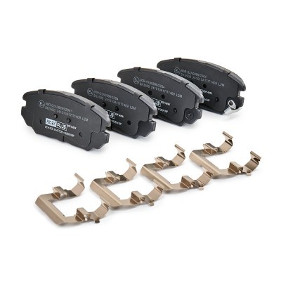 Bremsbeläge Satz RIDEX 402B0430P 402B0430P - foto 3