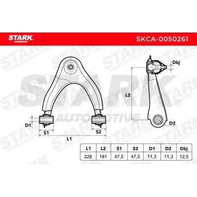 Querlenker Stark SKCA-0050261 SKCA-0050261 - foto 3