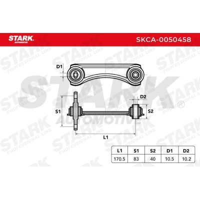 Querlenker Stark SKCA-0050458 SKCA-0050458 - foto 6