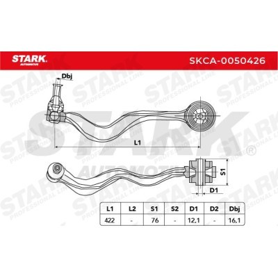 Querlenker Stark SKCA-0050426 SKCA-0050426 - foto 6