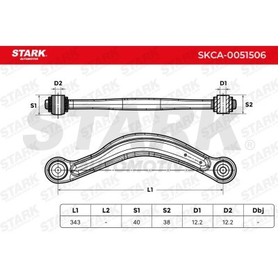 Querlenker Stark SKCA-0051506 SKCA-0051506 - foto 5