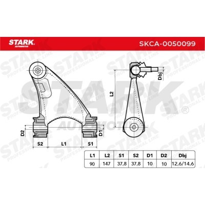 Querlenker Stark SKCA-0050099 SKCA-0050099 - foto 3