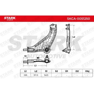 Querlenker Stark SKCA-0051250 SKCA-0051250 - foto 8
