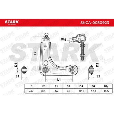 Querlenker Stark SKCA-0050923 SKCA-0050923 - foto 7