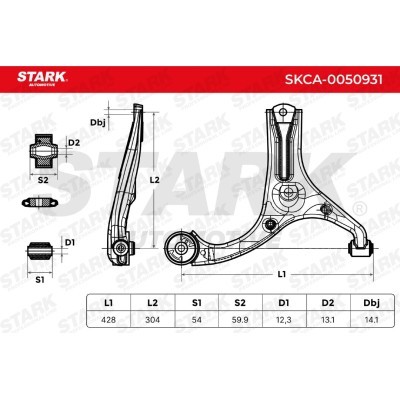 Querlenker Stark SKCA-0050931 SKCA-0050931 - foto 7