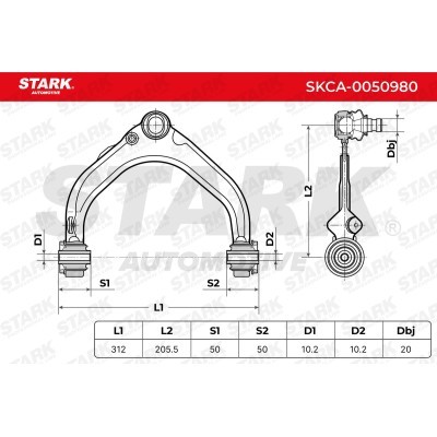 Querlenker Stark SKCA-0050980 SKCA-0050980 - foto 10