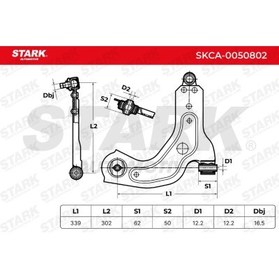 Querlenker Stark SKCA-0050802 SKCA-0050802 - foto 5