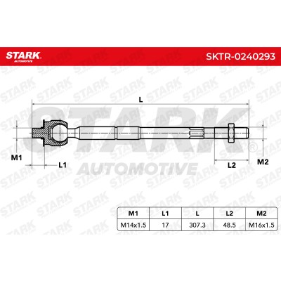 Lenkstange Stark SKTR-0240293 SKTR-0240293 - foto 5