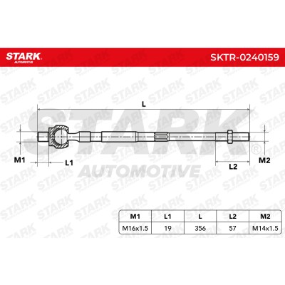 Lenkstange Stark SKTR-0240159 SKTR-0240159 - foto 6