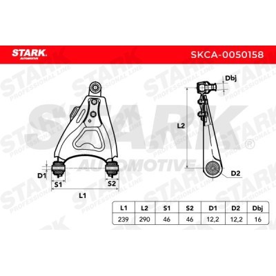 Querlenker Stark SKCA-0050158 SKCA-0050158 - foto 4