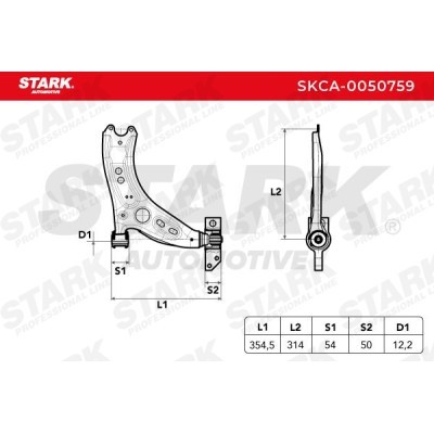 Querlenker Stark SKCA-0050759 SKCA-0050759 - foto 6