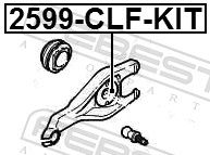 Reparatursatz, Kupplungsverstärker FEBEST 2599-CLF-KIT 2599-CLF-KIT - foto 2