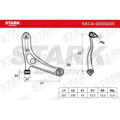 Querlenker Stark SKCA-0050205 SKCA-0050205 - foto 4