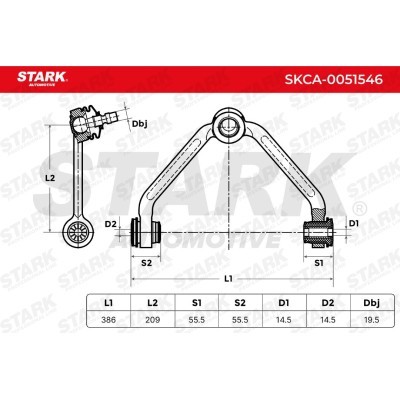 Querlenker Stark SKCA-0051546 SKCA-0051546 - foto 6