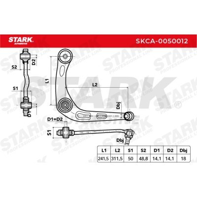 Querlenker Stark SKCA-0050012 SKCA-0050012 - foto 4