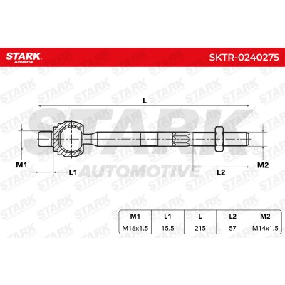 Lenkstange Stark SKTR-0240275 SKTR-0240275 - foto 5