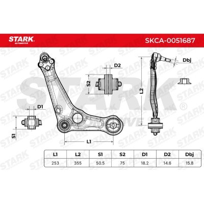 Querlenker Stark SKCA-0051687 SKCA-0051687 - foto 10