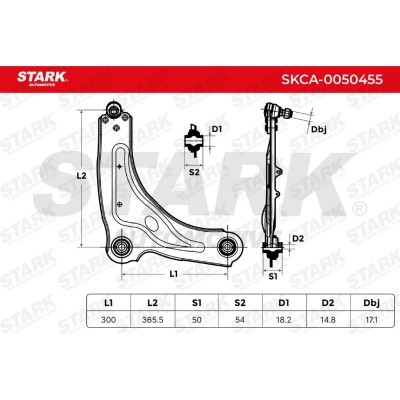 Querlenker Stark SKCA-0050455 SKCA-0050455 - foto 4