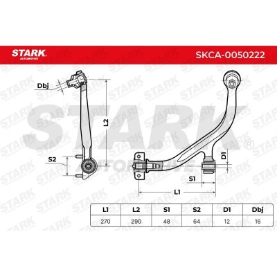 Querlenker Stark SKCA-0050222 SKCA-0050222 - foto 5