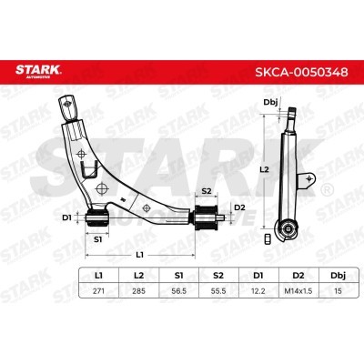 Querlenker Stark SKCA-0050348 SKCA-0050348 - foto 4