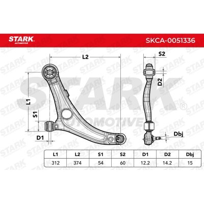Querlenker Stark SKCA-0051336 SKCA-0051336 - foto 5