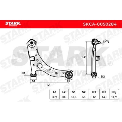 Querlenker Stark SKCA-0050284 SKCA-0050284 - foto 4