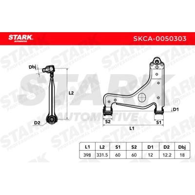 Querlenker Stark SKCA-0050303 SKCA-0050303 - foto 4
