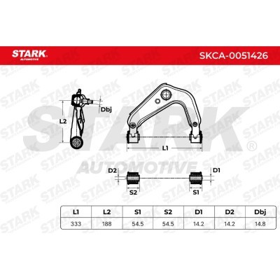 Querlenker Stark SKCA-0051426 SKCA-0051426 - foto 6