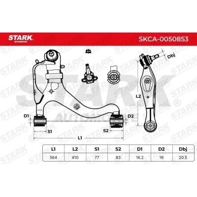 Querlenker Stark SKCA-0050853 SKCA-0050853 - foto 5