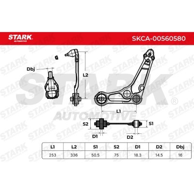 Querlenker Stark SKCA-00560580 SKCA-00560580 - foto 6