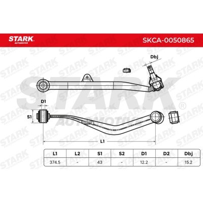 Querlenker Stark SKCA-0050865 SKCA-0050865 - foto 6