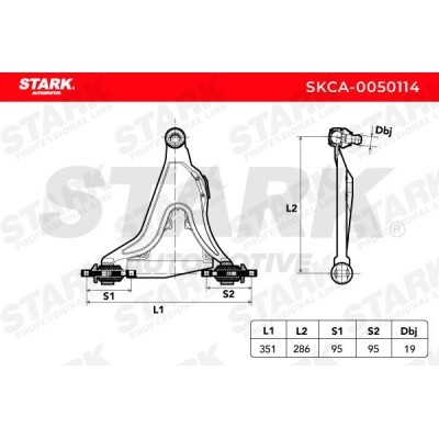 Querlenker Stark SKCA-0050114 SKCA-0050114 - foto 7