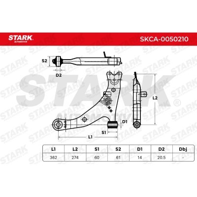 Querlenker Stark SKCA-0050210 SKCA-0050210 - foto 3