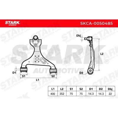Querlenker Stark SKCA-0050485 SKCA-0050485 - foto 5