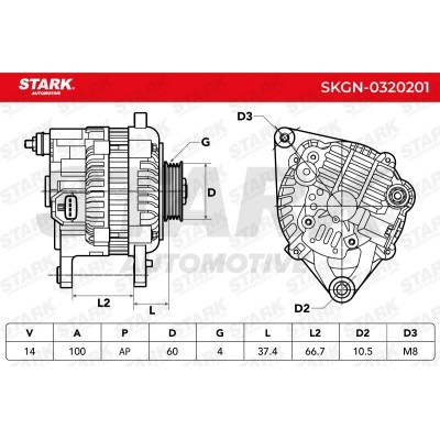 Generator Stark SKGN-0320201 SKGN-0320201 - foto 3