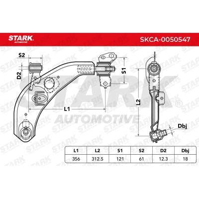 Querlenker Stark SKCA-0050547 SKCA-0050547 - foto 4