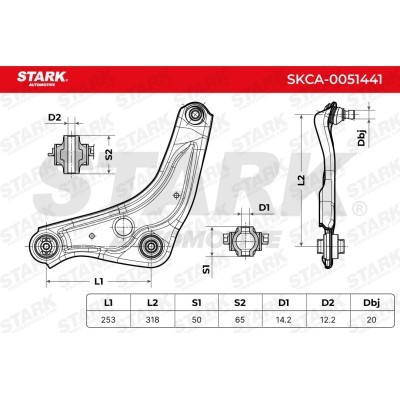 Querlenker Stark SKCA-0051441 SKCA-0051441 - foto 7