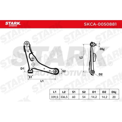 Querlenker Stark SKCA-0050881 SKCA-0050881 - foto 7