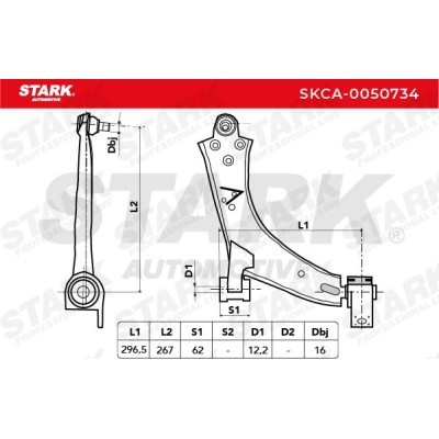 Querlenker Stark SKCA-0050734 SKCA-0050734 - foto 6