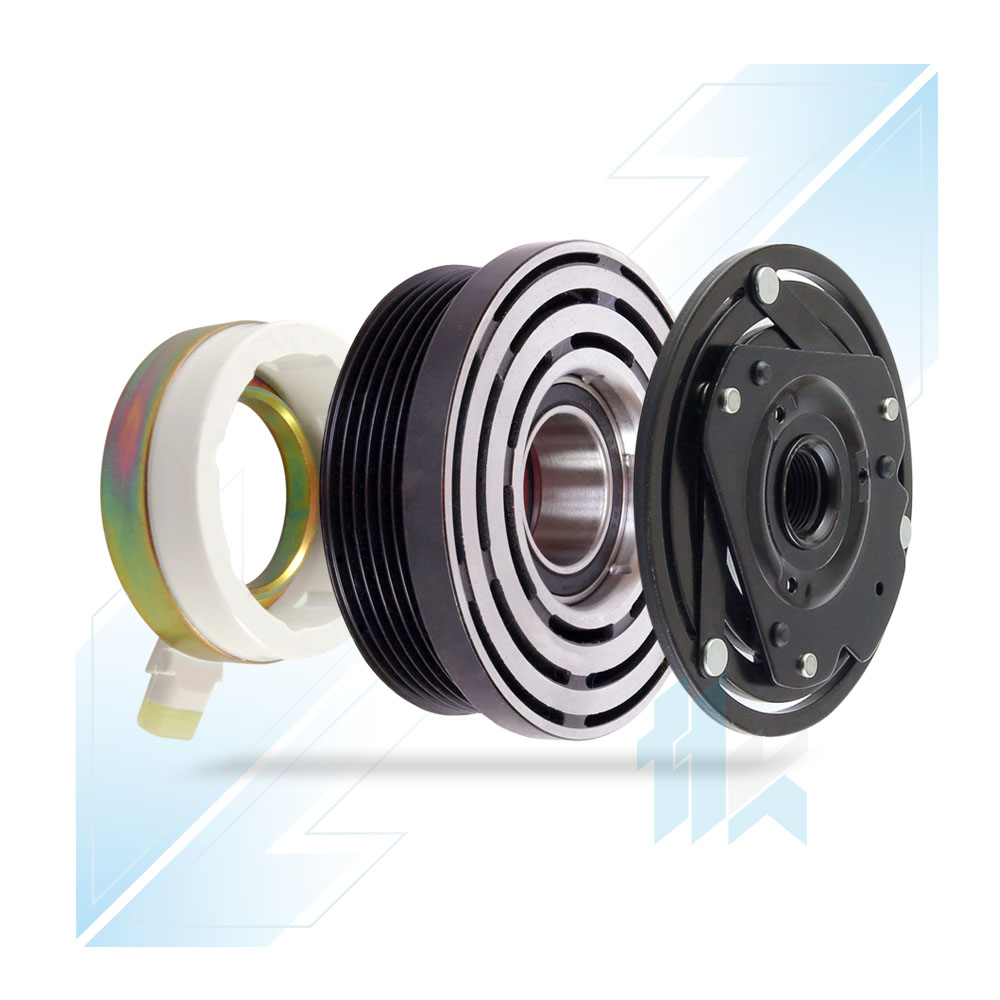 Klimakompressor Magnetkupplung (12V) GM/HARRISON V5 6PK (PV6) Ø131,60/Ø119,70 Daewoo 112GV50608 - foto 1